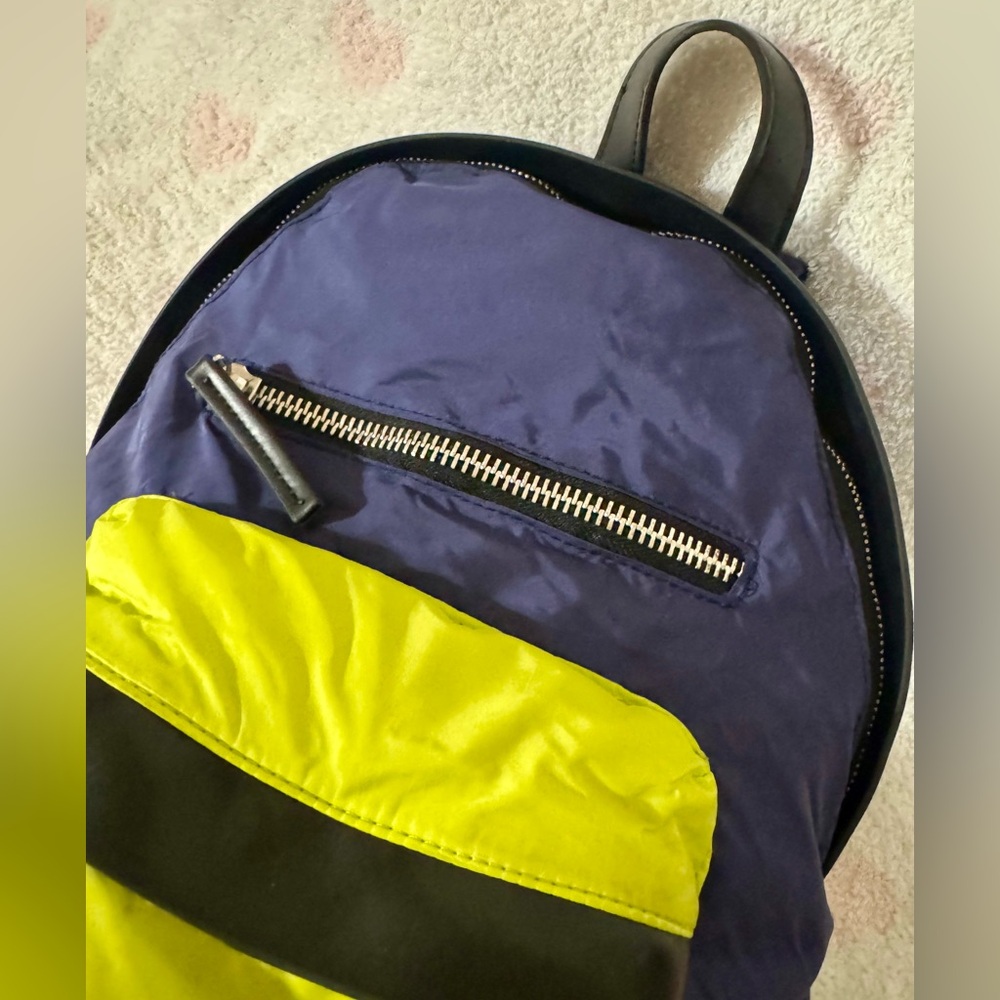 Topshop Color Block Backpack - Picture 3 of 6
